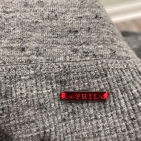 Philanthropy Gray Waffle Weave Joggers / Sweatpants - Picture 9 of 9